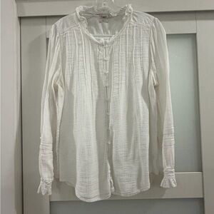 Faherty Willa Ruffled Blouse